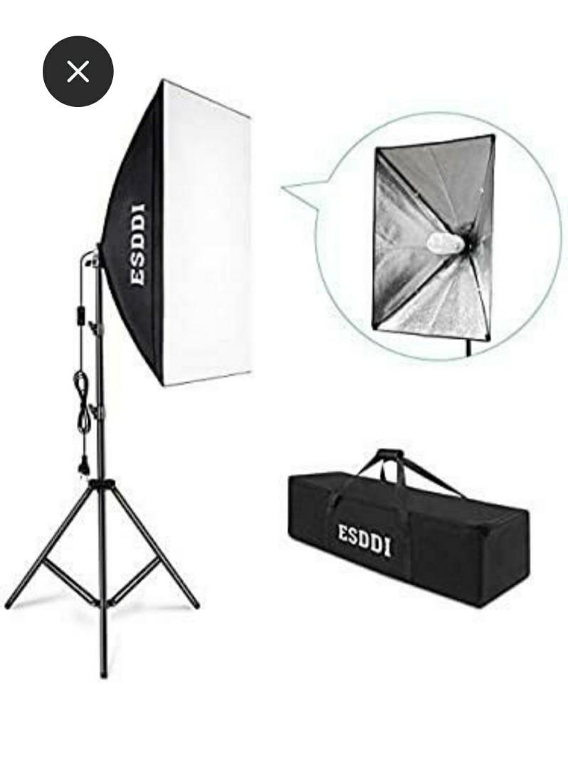 Professional Photography Studio with 150W Lamp SoftBox Light Box Kit
