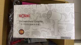 solac 2in1 Handheld Steamer 二合一手持式蒸氣掛燙機 僅使用過一次 很新