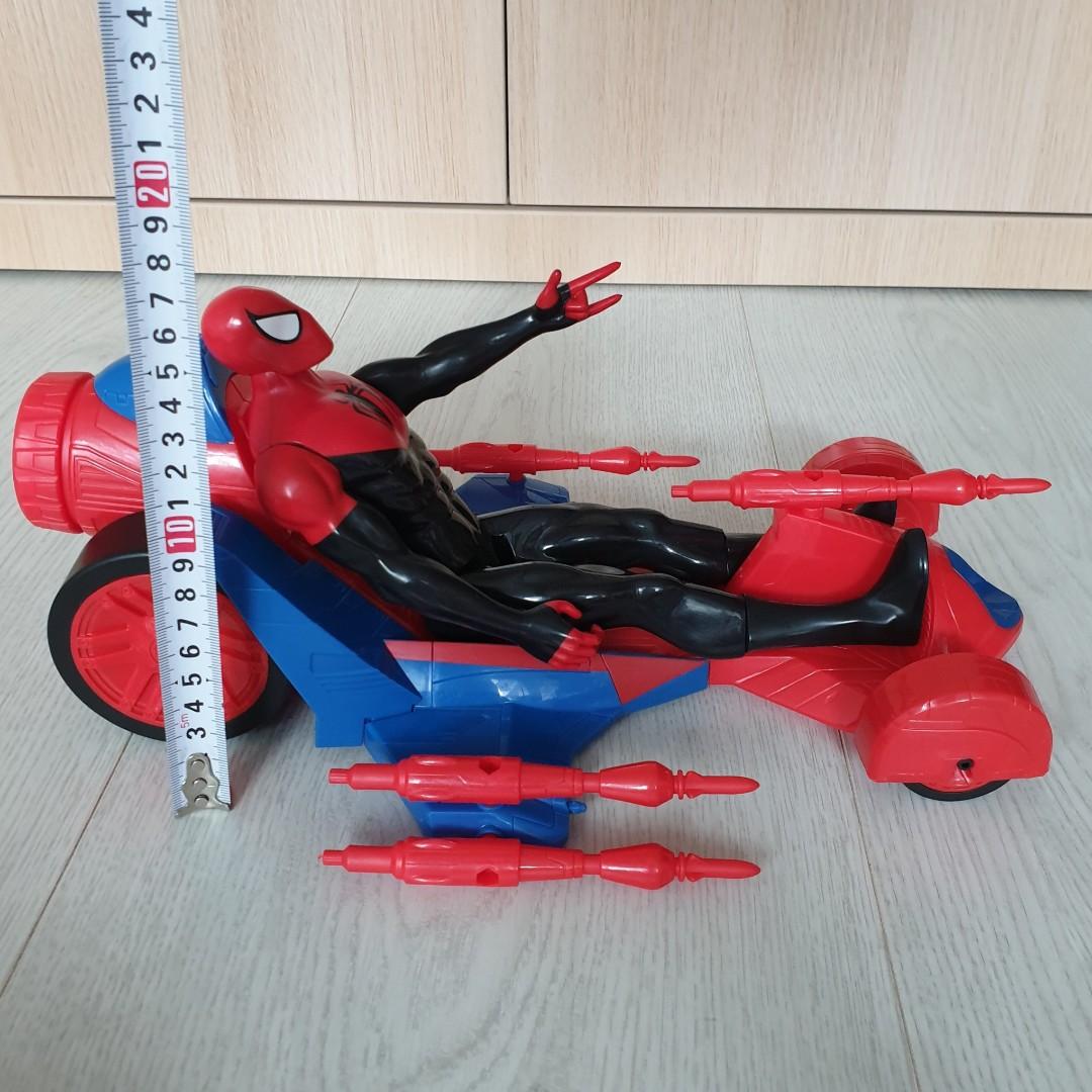 Spider Man Turbo Racer with 4Missiles Marvel Ultimate Spiderman Racing ...