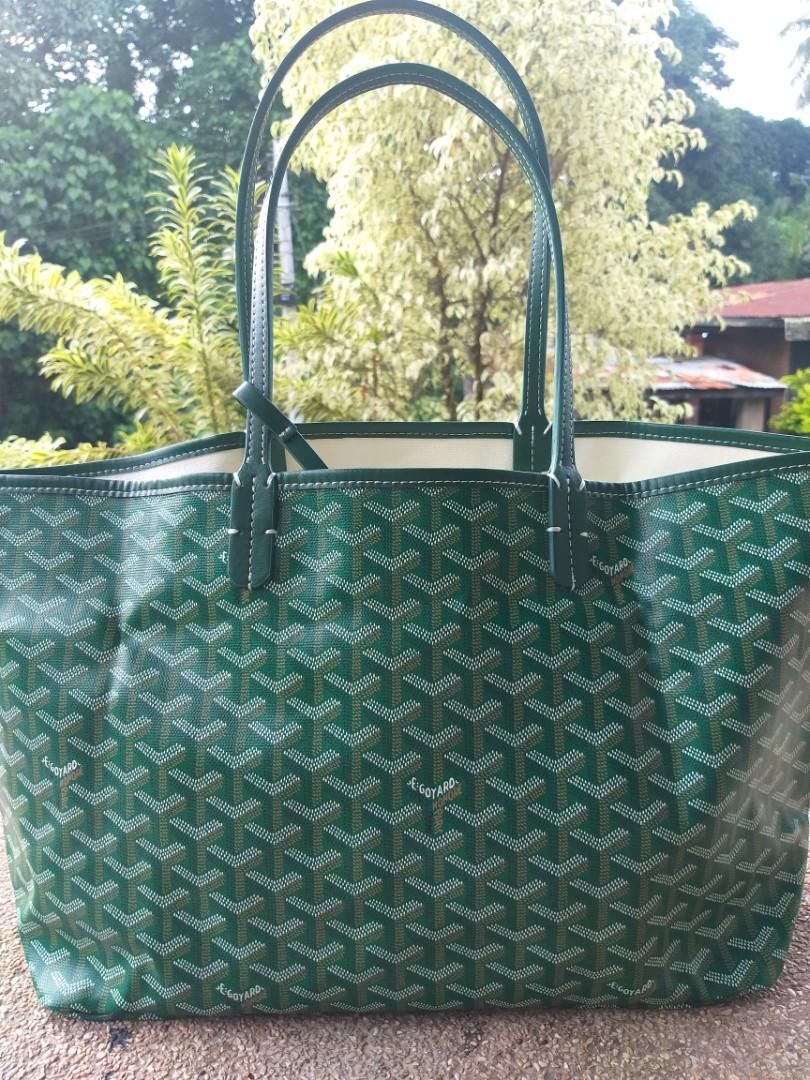Goyard, Unisex Bag, Green