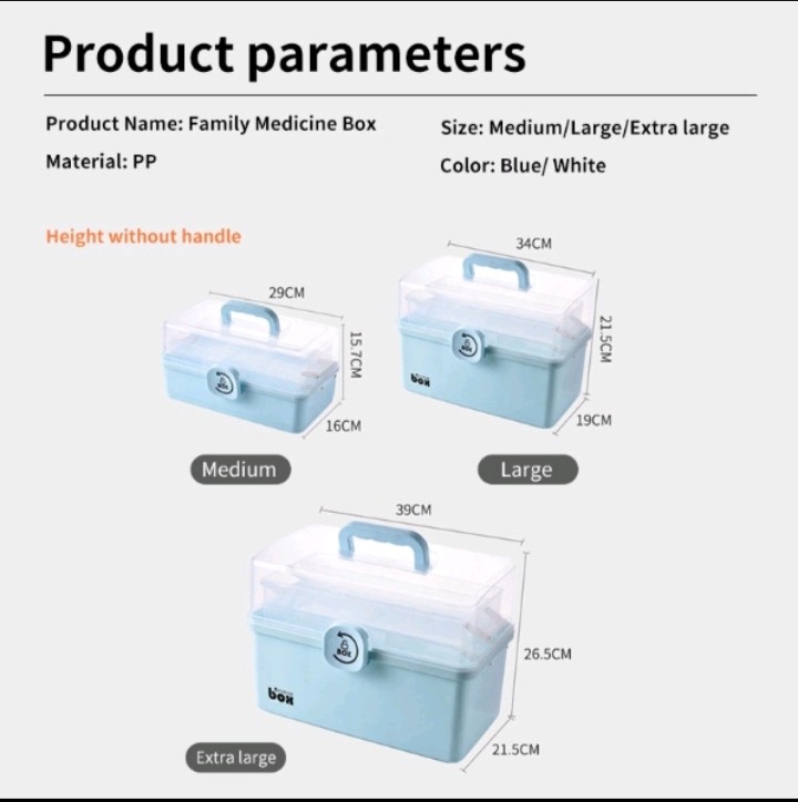 Tackle box/ Phlebotomy box, Health & Nutrition, Medical Supplies & Tools on  Carousell