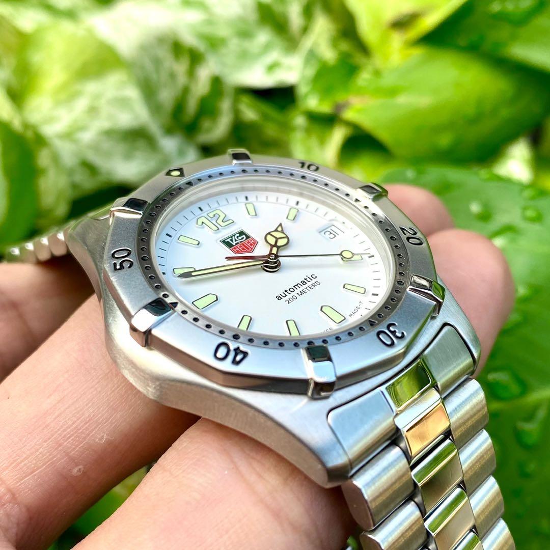 Tag Heuer Automatic 2000 200m White Dial Men Size Ref WK2110