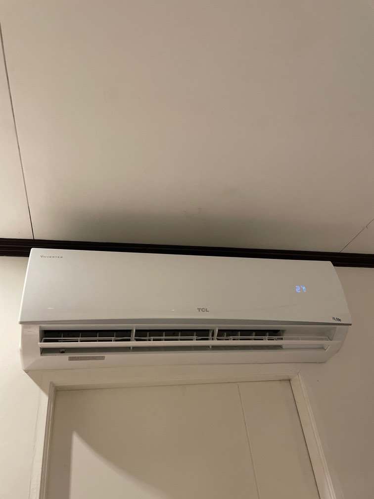 TCL 2.5hp split type aircon inverter, TV & Home Appliances, Air