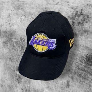 Topi New Era Lakers Hitam