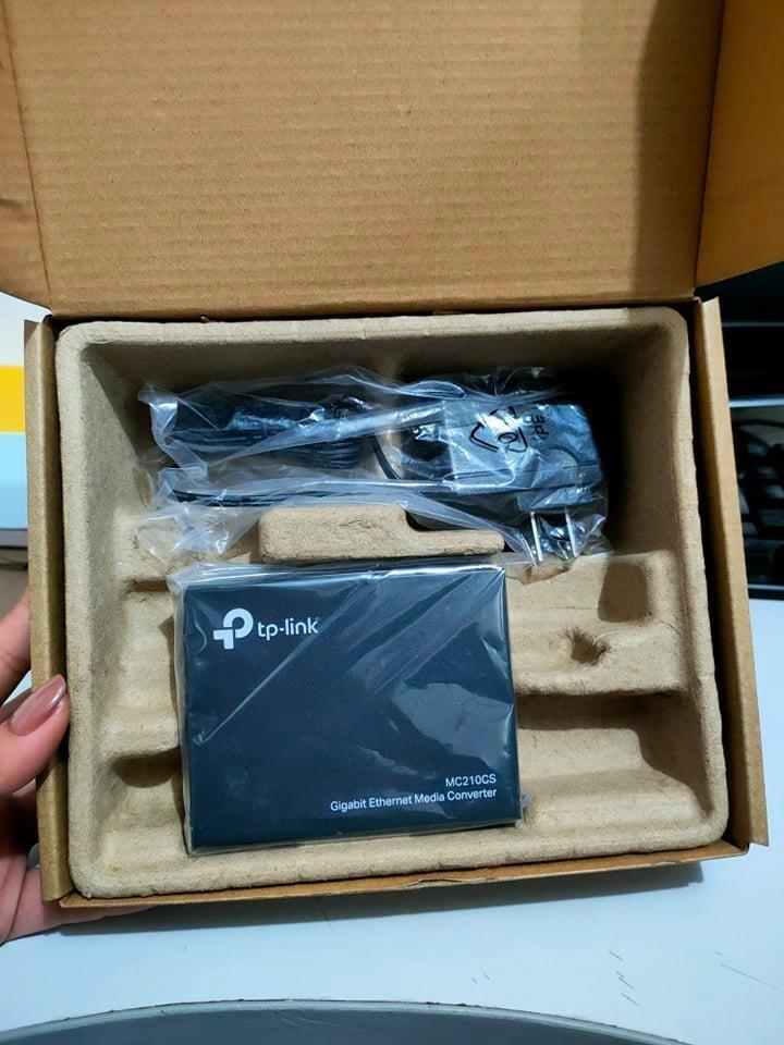 TP-LINK Mediacon (MC210CS) Gigabit Single-Mode Media Converter ...