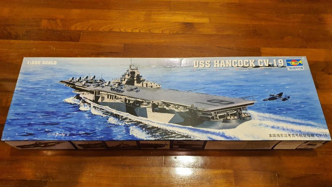 Trumpeter 05610 - Kit USS Hancock CV-19 1:350, Modellismo Nave Da Guerra