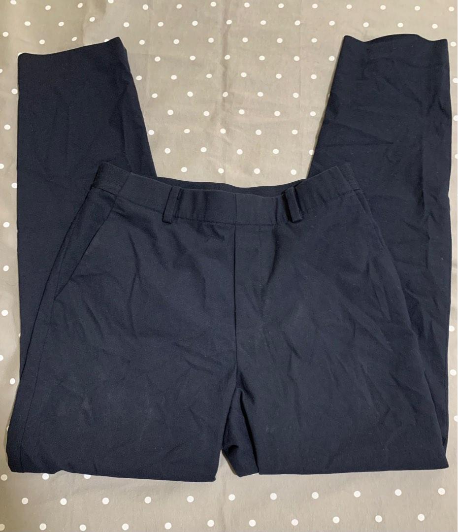Uniqlo dark blue pants, Women's Fashion, Bottoms, Other Bottoms on