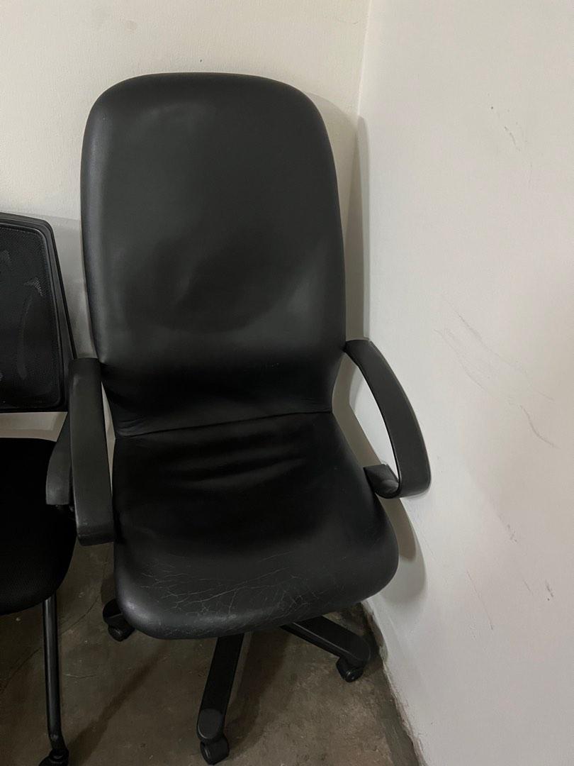 Used office chair, Furniture & Home Living, Furniture, Chairs on Carousell