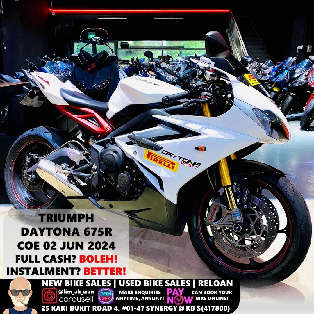 Used daytona outlet 675 for sale