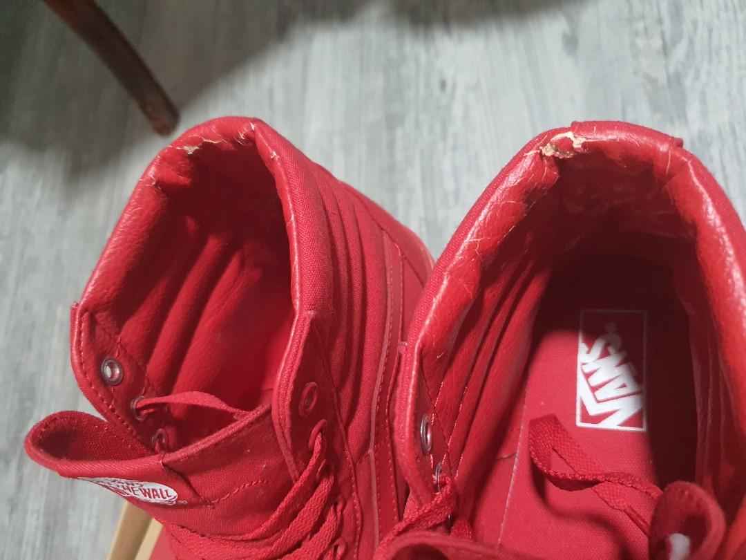 All sales red vans