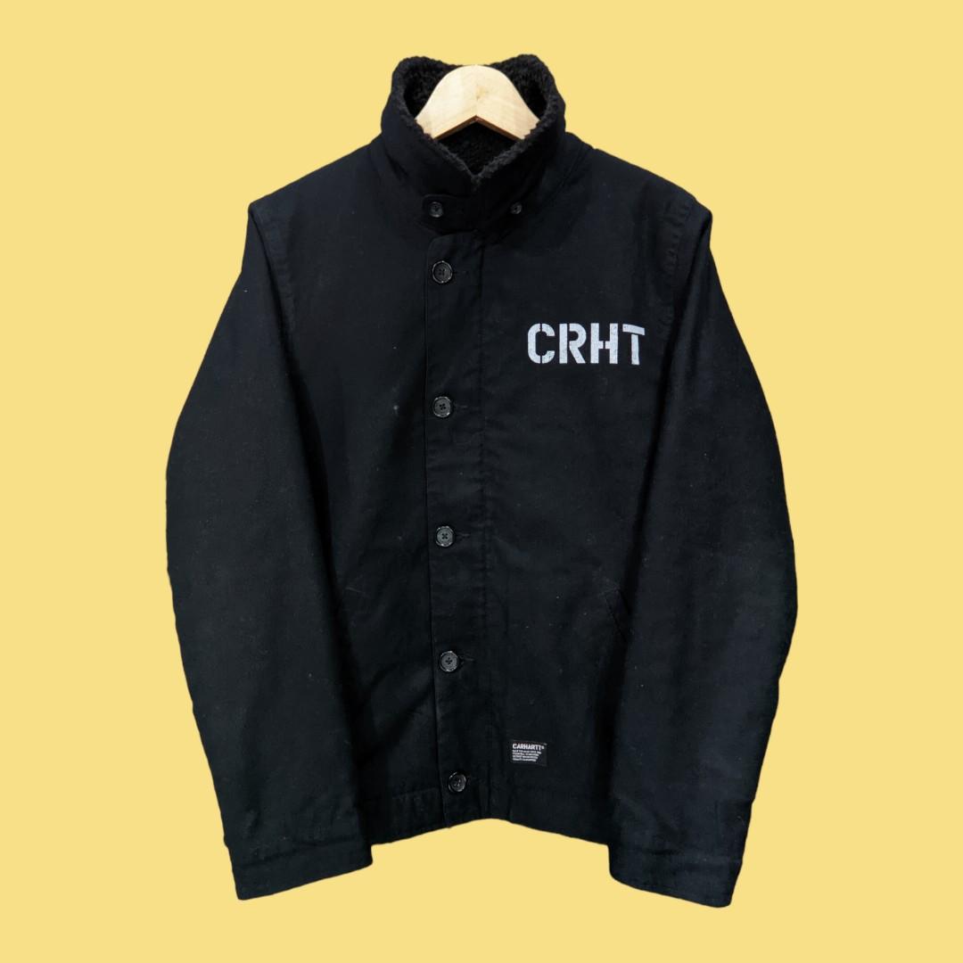 VERY RARE DROP! Carhartt CRHT N1 Deck Jacket, Fesyen Pria, Pakaian , Baju  Luaran di Carousell