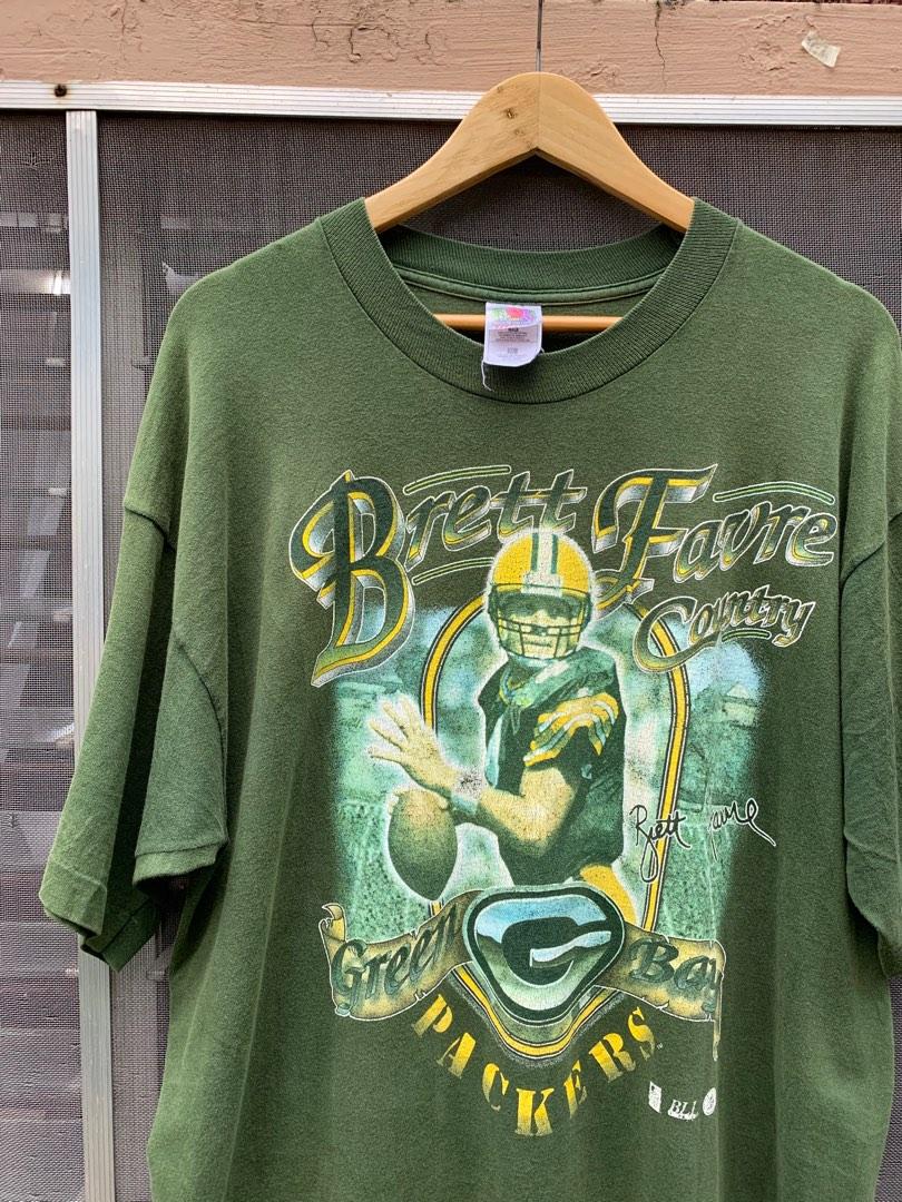 Pickering terrorismo Fahrenheit Vintage 90s Green Bay Packers, Brett Favre, Men's Fashion, Tops & Sets,  Tshirts & Polo Shirts on Carousell