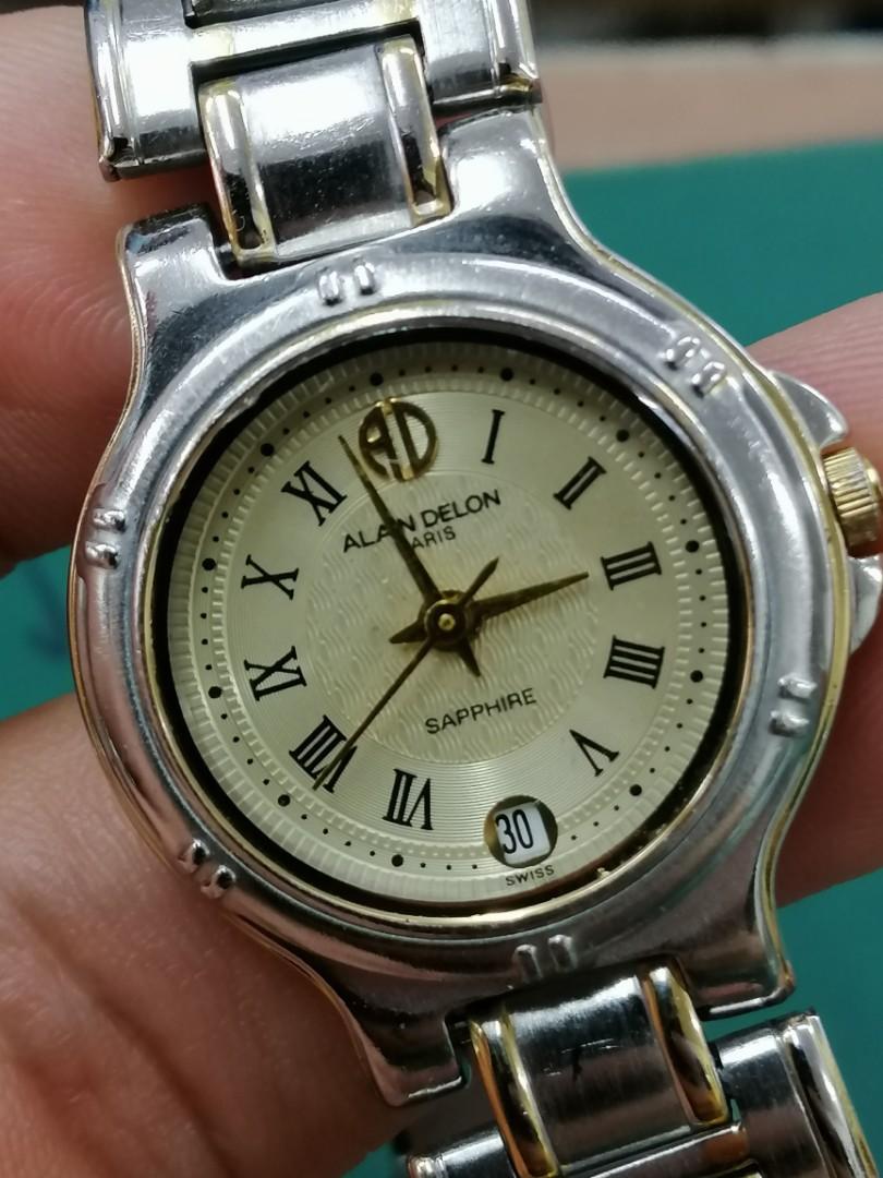 Alain delon ladies watch deals