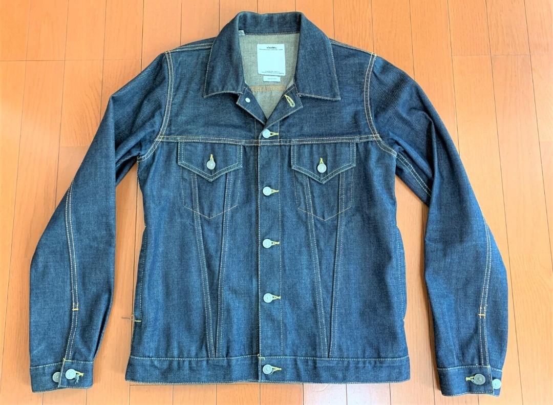 Visvim 2015 SS 103 jacket unwashed vintage 2 M, 男裝, 外套及戶外