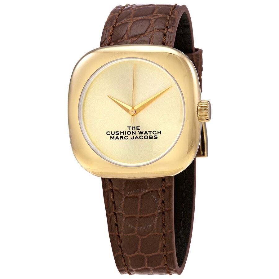 Marc jacob leather watch hot sale