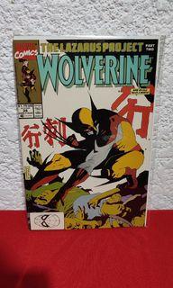 Wolverine #28 (The Lazarus Project Part 2) Early August 1990 Marvel Comics