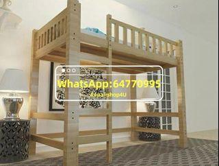 實木高架床 loft bed 可訂造 免費送貨上門