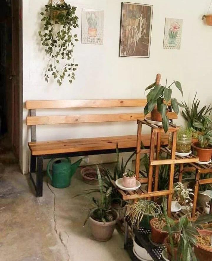 Wooden Garden Bench / Garden Chair / Patio Decor CEBU CITY, Furniture & Home Living, Furniture