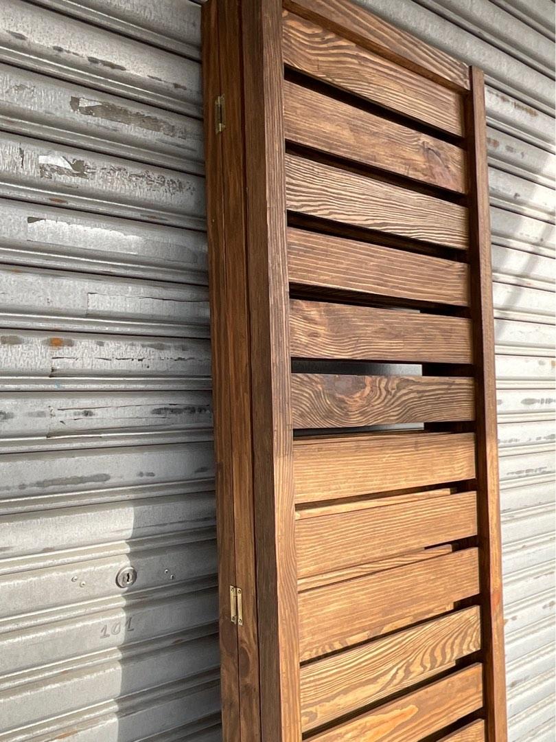 Pine wood partition/ divider made to order, Furniture & Home Living ...