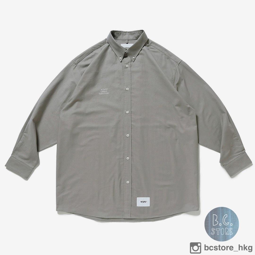 22SS WTAPS BD 01 LS COTTON. OXFORD. WUT - メンズ