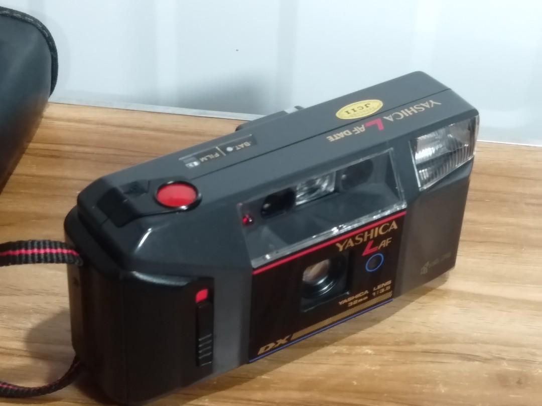Yashica L-AF film camera (Category: Cameras) located in Las Pinas. Submitted by film101 (Listing ID 1194332413, Image 3). Description: 🎥Yashica L-AF Date film camera with pouch 1986 🎎Imptd purchase -Equipped with 32mmf3.5 prime lens -with date quartz -run by 2CR5 not incl Its a compact with retro look back in the 80s ✔️Condition of camera ✔️Meter working ✔️Optics clean ✔️Aperture snaps ✔️Rewind working ✔️Advance working ✔️Tested with dummy film