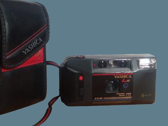 Yashica L-AF film camera (Category: Cameras) located in Las Pinas. Submitted by film101 (Listing ID 1194332413, Image 1). Description: 🎥Yashica L-AF Date film camera with pouch 1986 🎎Imptd purchase -Equipped with 32mmf3.5 prime lens -with date quartz -run by 2CR5 not incl Its a compact with retro look back in the 80s ✔️Condition of camera ✔️Meter working ✔️Optics clean ✔️Aperture snaps ✔️Rewind working ✔️Advance working ✔️Tested with dummy film