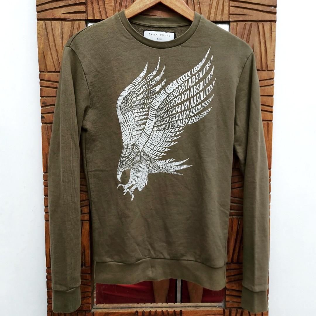 Zara pulse sweatshirt discount
