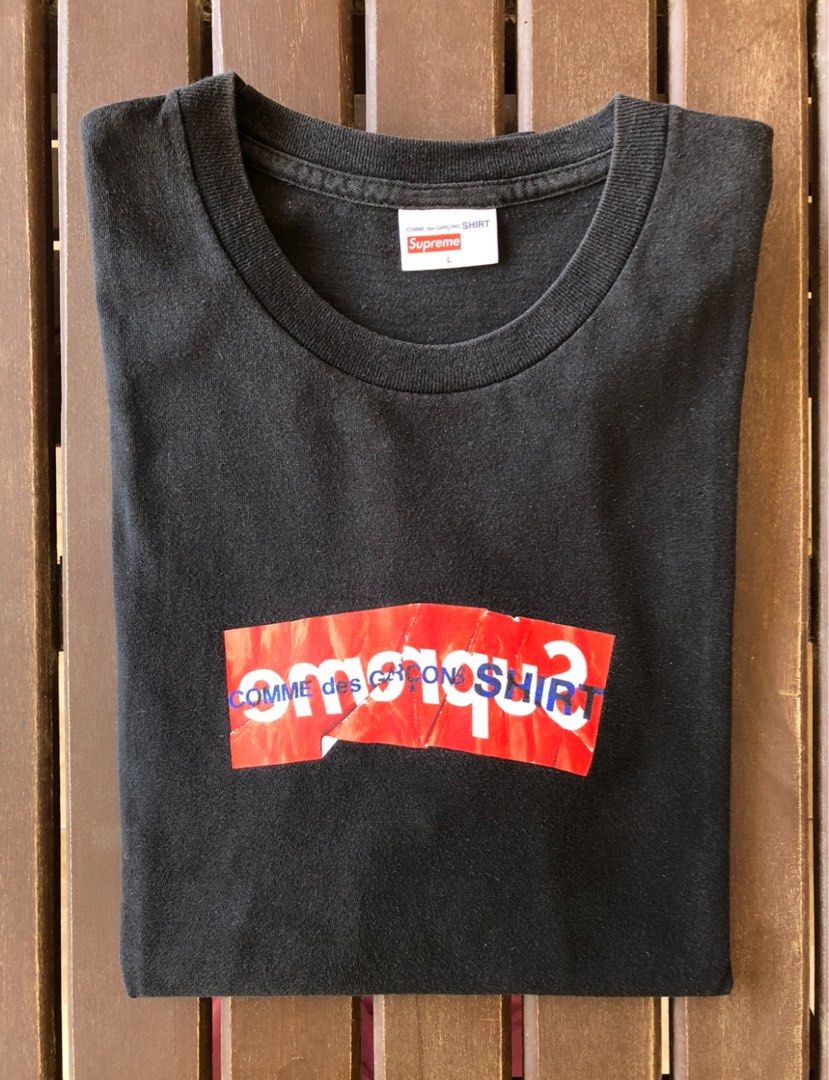 Supreme cdg new arrivals box logo 2017