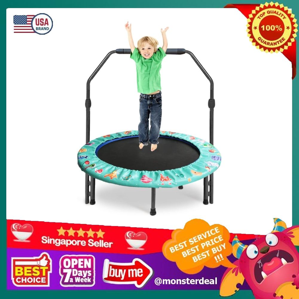 Best mini shop trampoline with handle