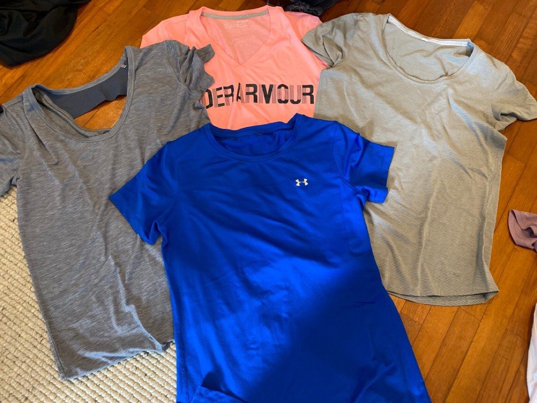4x under Armour t shirts with postage Women s Fashion Activewear on Carousell