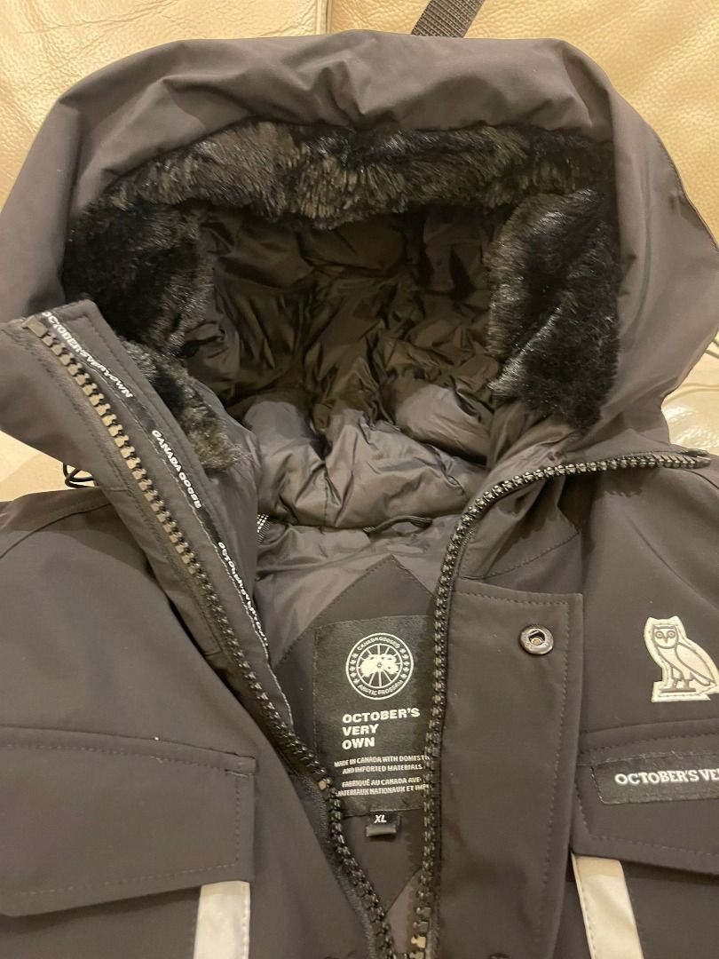 90 95 new Canada Goose x OVO Down Jacket