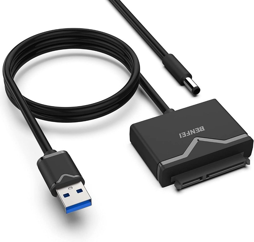 [964A] SATA to USB 3.0 Cable, BENFEI USB 3.0 to SATA III Hard Drive