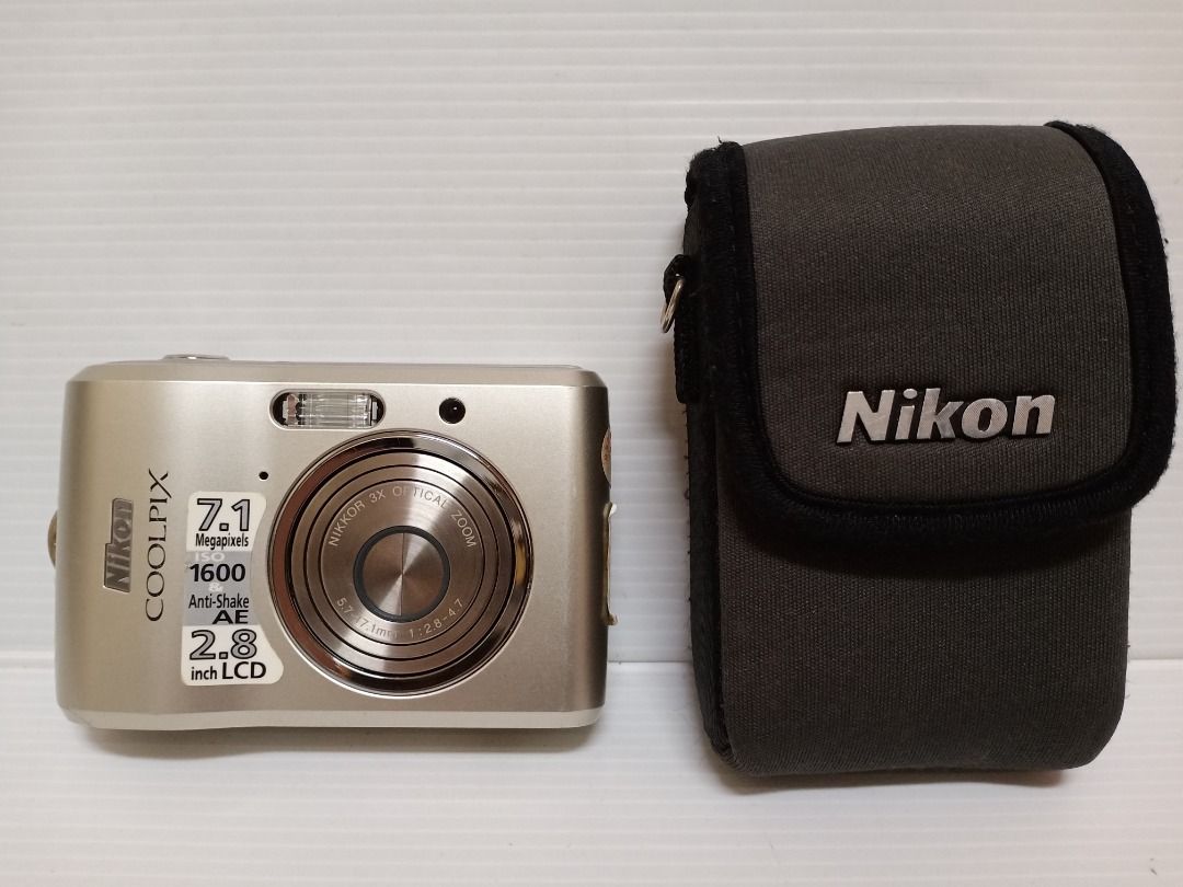 外觀新Nikon COOLPIX L16 數位相機Nikon L16 使用3號充電電池 外觀新Nikon COOLPIX L16 數位相機Nikon L16 使用3號充電電池