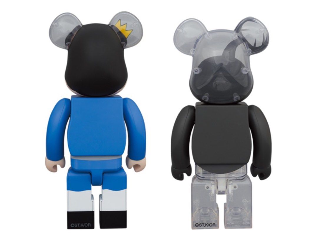 現貨) 王様ランキングボッジ& カゲ100% & 400% (4PCS SET) BEARBRICK 