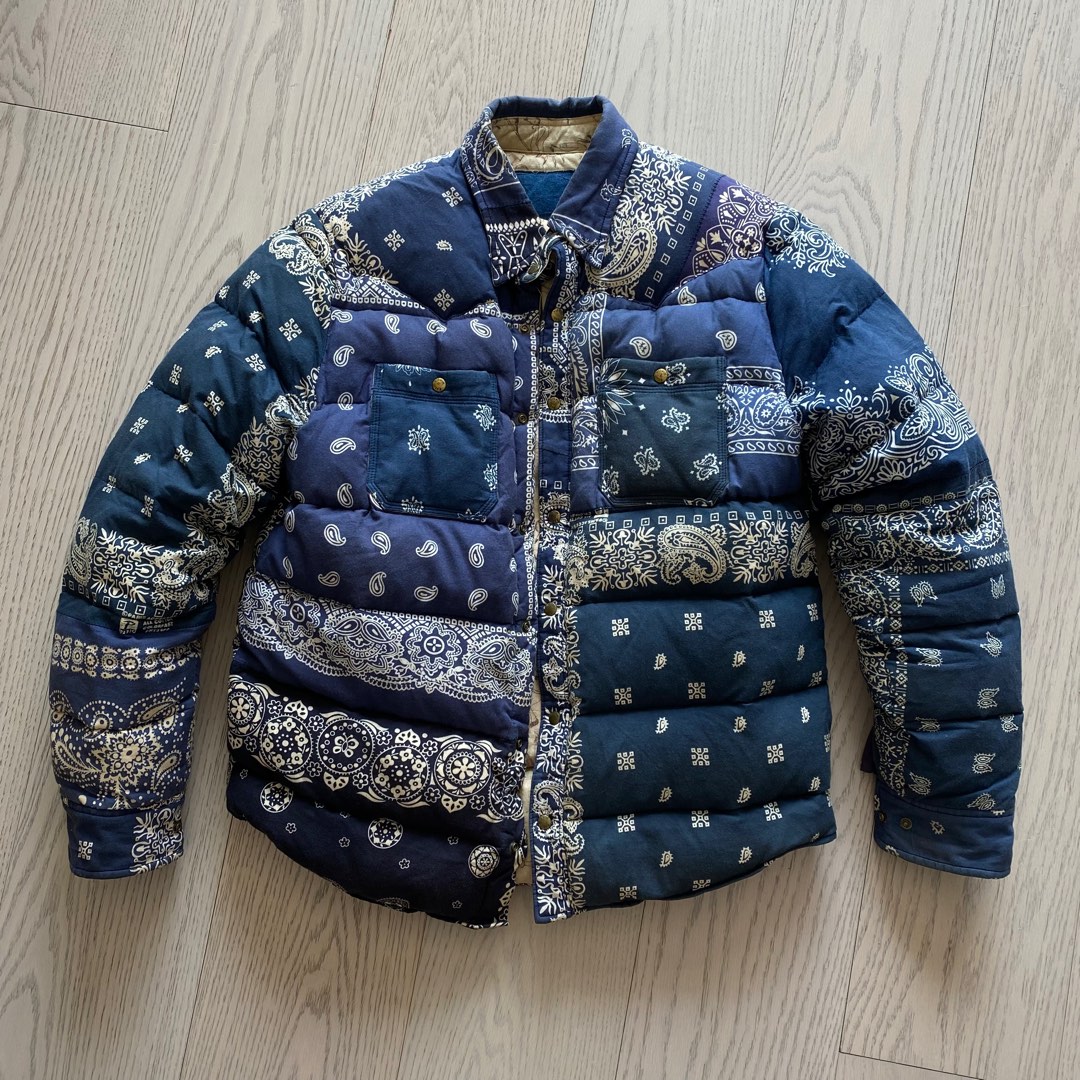 美品Visvim ICT Kerchief Down Jacket Size 2, 男裝, 外套及戶外衣服