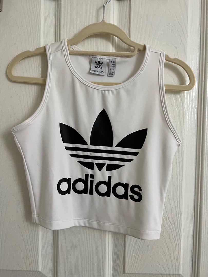 Cute adidas crop top online