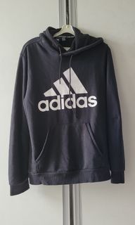 Adidas Essentials Men's Sweatshirt Big Logo Hoodie