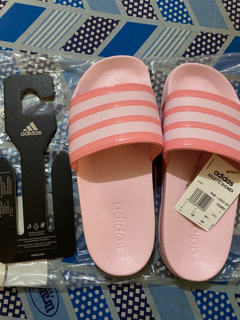 Adidas Slides Size 7 Women s Fashion Footwear Slippers and