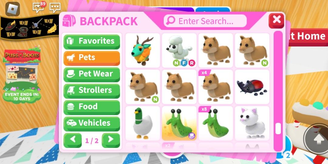 Adopt me pets for sale, Video Gaming, Gaming Accessories, InGame