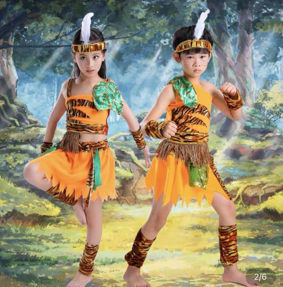 African tribal costume for kids
