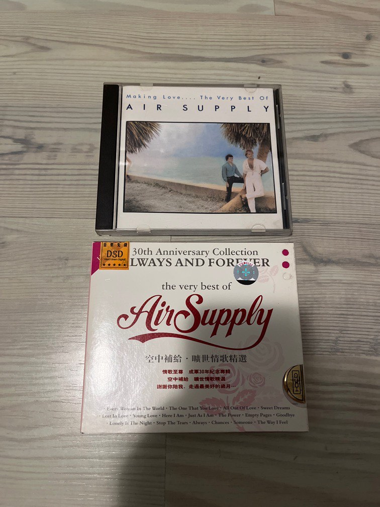 Air Supply, 興趣及遊戲, 音樂、樂器& 配件, 音樂與媒體- CD 及DVD