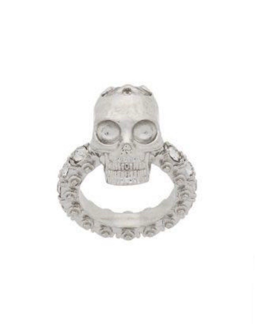 Alexander McQueen Skull Ring Luxury Accessories on Carousell