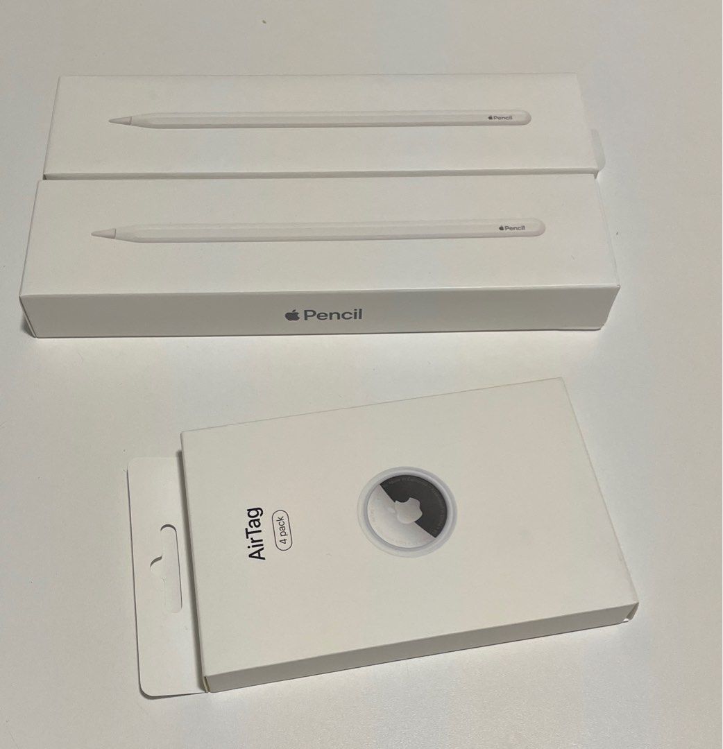 Apple Empty Boxes (Category: Other Accessories) located in Singapore. Submitted by destruction007 (Listing ID 1198133601, Image 3). Description: 2x AirPods Pro Gen1 Box $5 each 2x Apple Pencil Gen 2 Box $5 each 1x AirTags Box $5 each 1x Magic Keyboard iPad 11” Box $10 each 1x MacBook Pro Intel Chip Box $10 each 1x M2 MacBook Air 2022 $15 each.