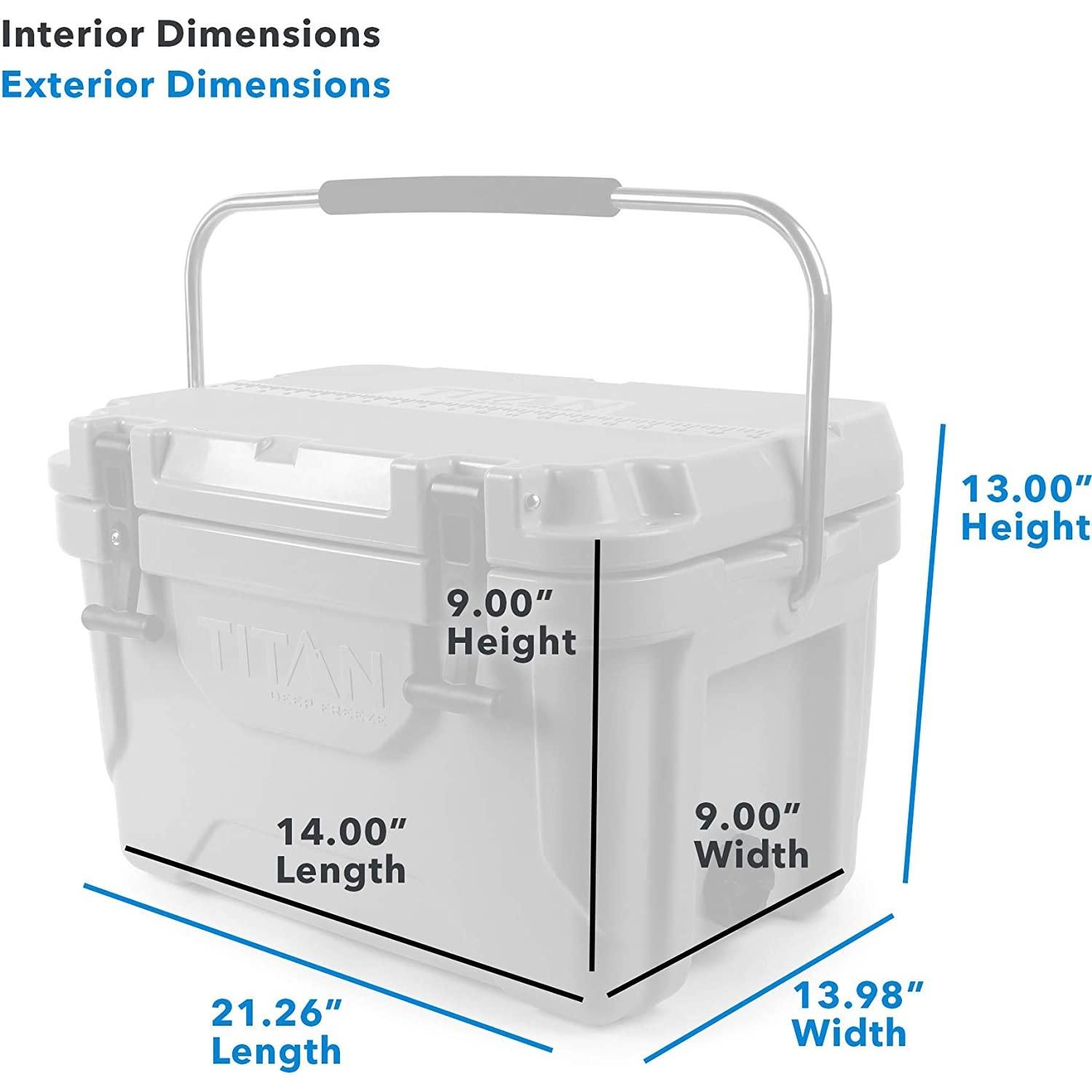 Titan deep best sale freeze roto cooler