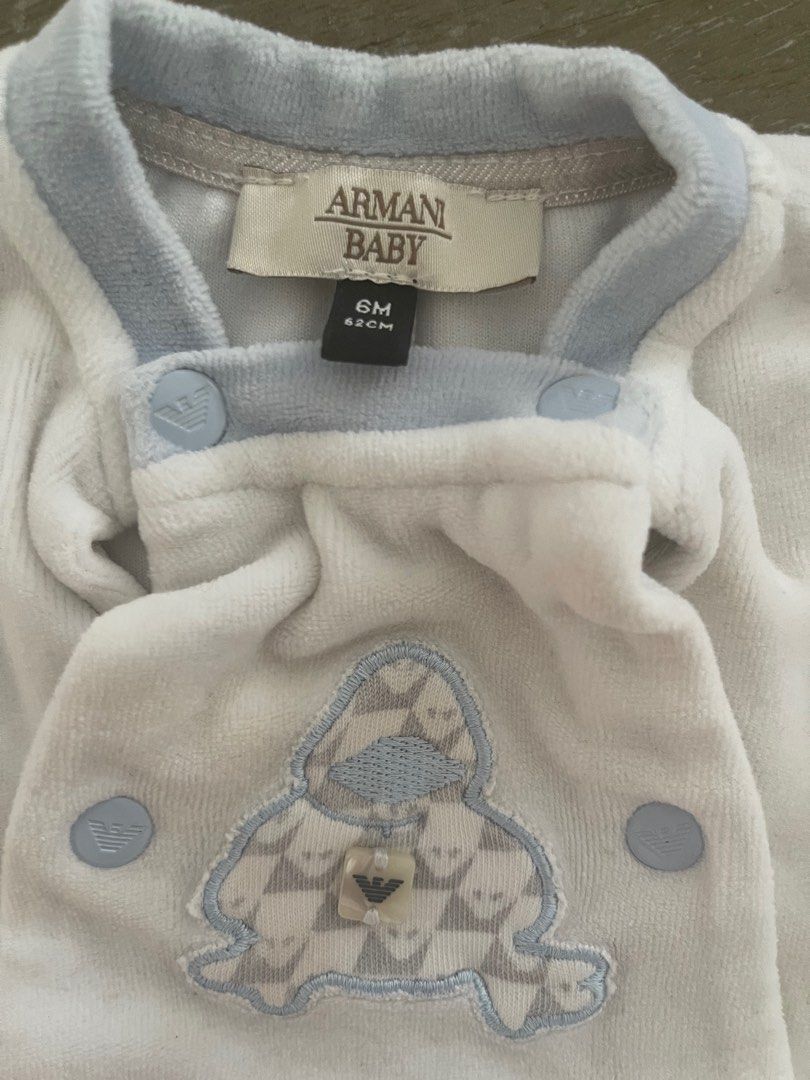 Armani baby onesie 2025