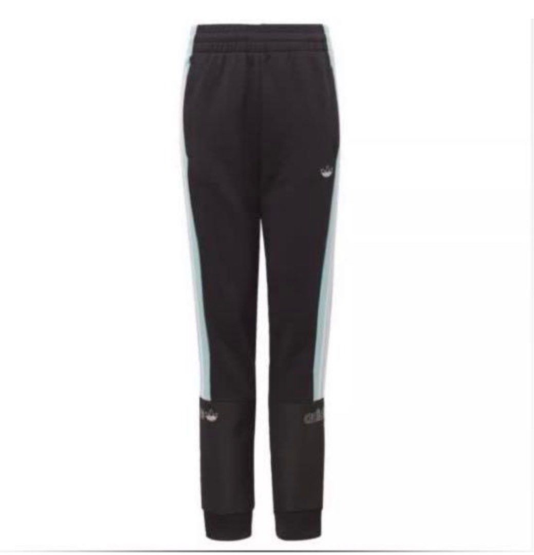 Authentic ADIDAS BX20 stripes blue black jogger sweatpants track pants Women s Fashion Activewear on Carousell