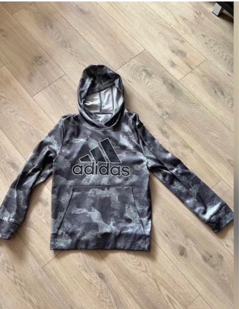 Adidas youth camo hoodie sales