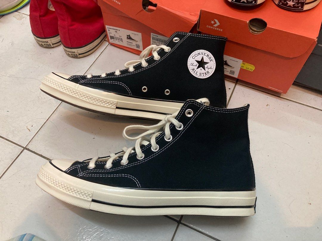 Harga converse 70s hi black shop egret