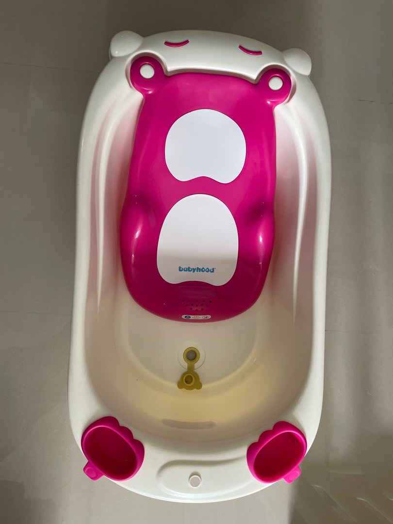 Babyhood Baby bath tub with seat, Babies & Kids, Bathing & Changing