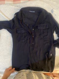 Black Top Shirt Berskha